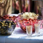 ristorante cibo con ciotole
